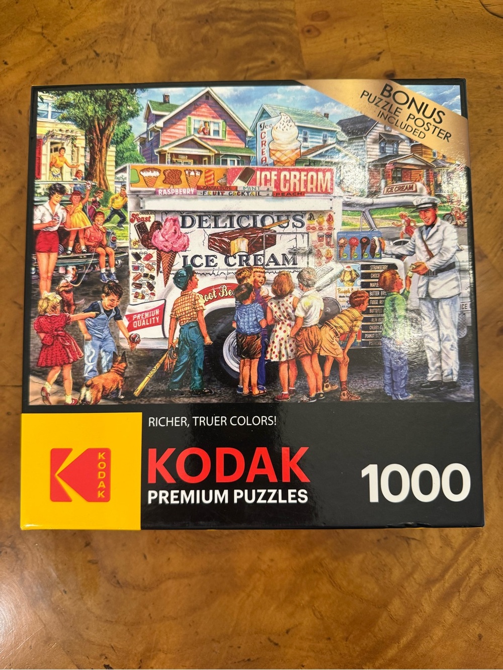 Kodak 1000-Piece Puzzle - Ice Cream Truck
